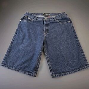 Mecca Men's Shorts High Rise Wide Leg Button Back Pockets 40" Waist 15" Inseam